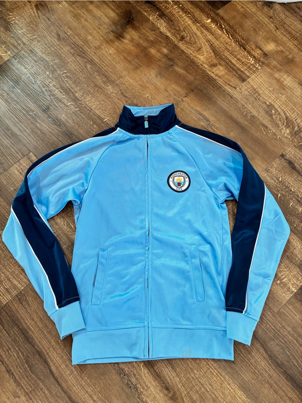 Manchester City Light Blue Track Jacket